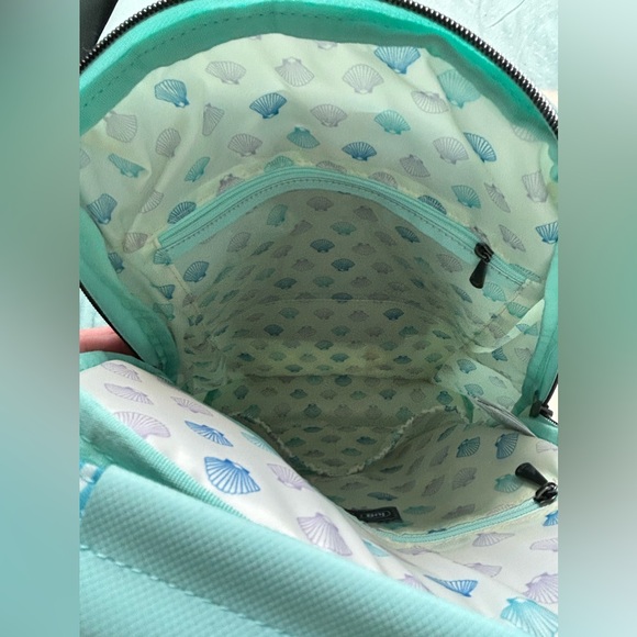 LUG HOVERCAR BACKPACK LOVE WAVES AQUA NWT - Picture 5 of 7